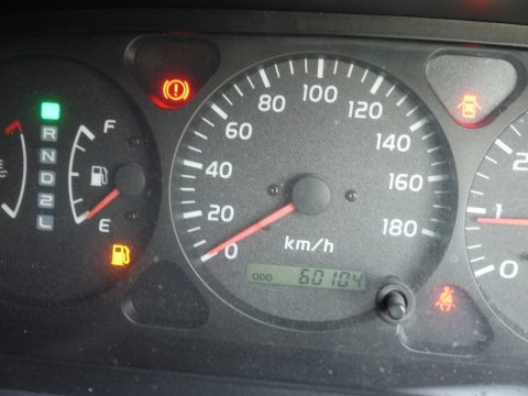 ランクル９５プラド　デニムブルー　走行距離